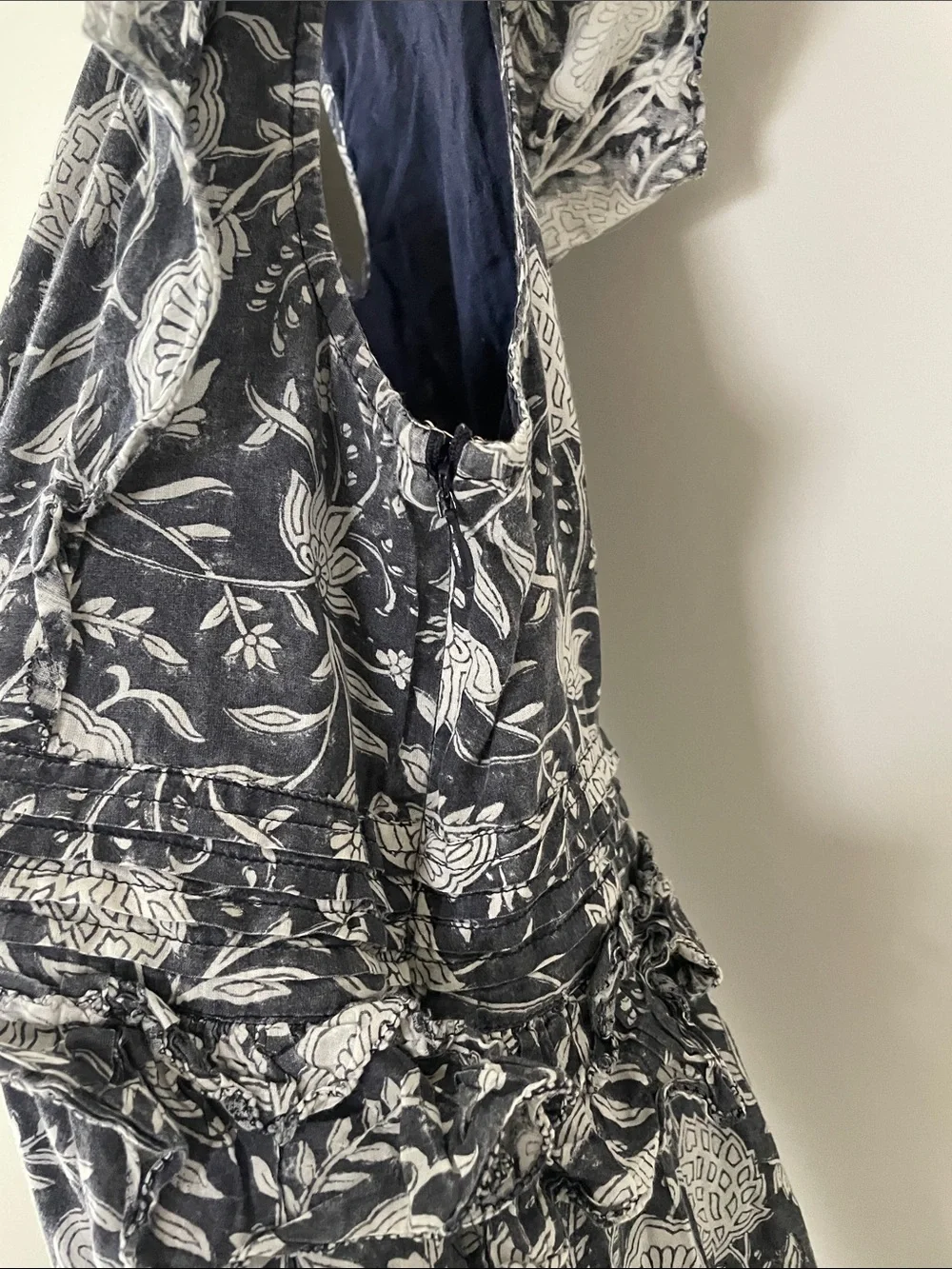 Cleobella Cherie Floral Ruffle Midi Dress Medium - Picture 6 of 6
